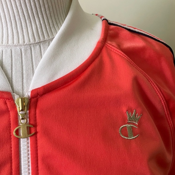 NWOT Champion Orange Sports Jacket, Size L - Picture 12 of 15